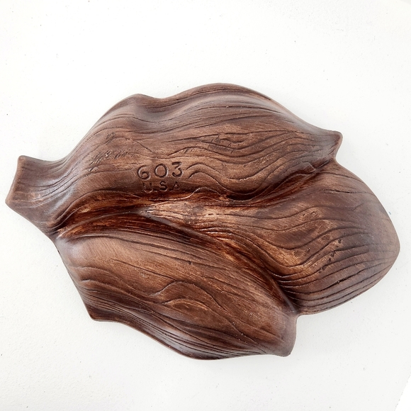 Mid Century CA Pottery Sequoia Ware Divided Serving Dish - Picture 5 of 6